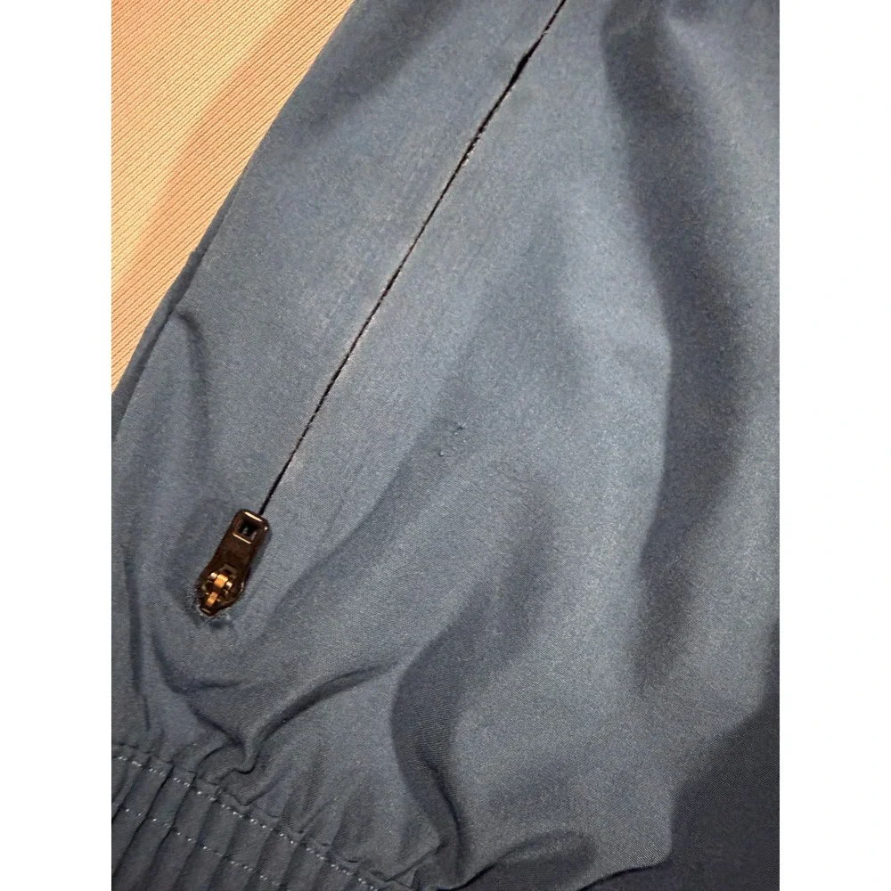 The North Face Mens XL Blue Active Tapered Pants Hiking Training Zipper Pockets